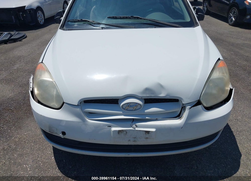 2009 HYUNDAI ACCENT GS VIN: KMHCM36C39U142641