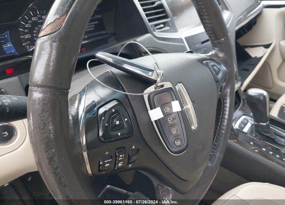 2014 LINCOLN MKS VIN: 1LNHL9DK2EG602385