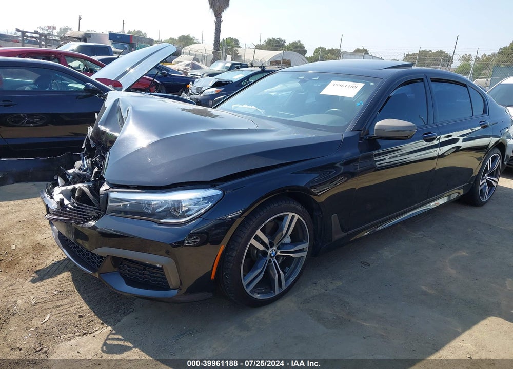 2019 BMW 740I VIN: WBA7E2C57KB454107