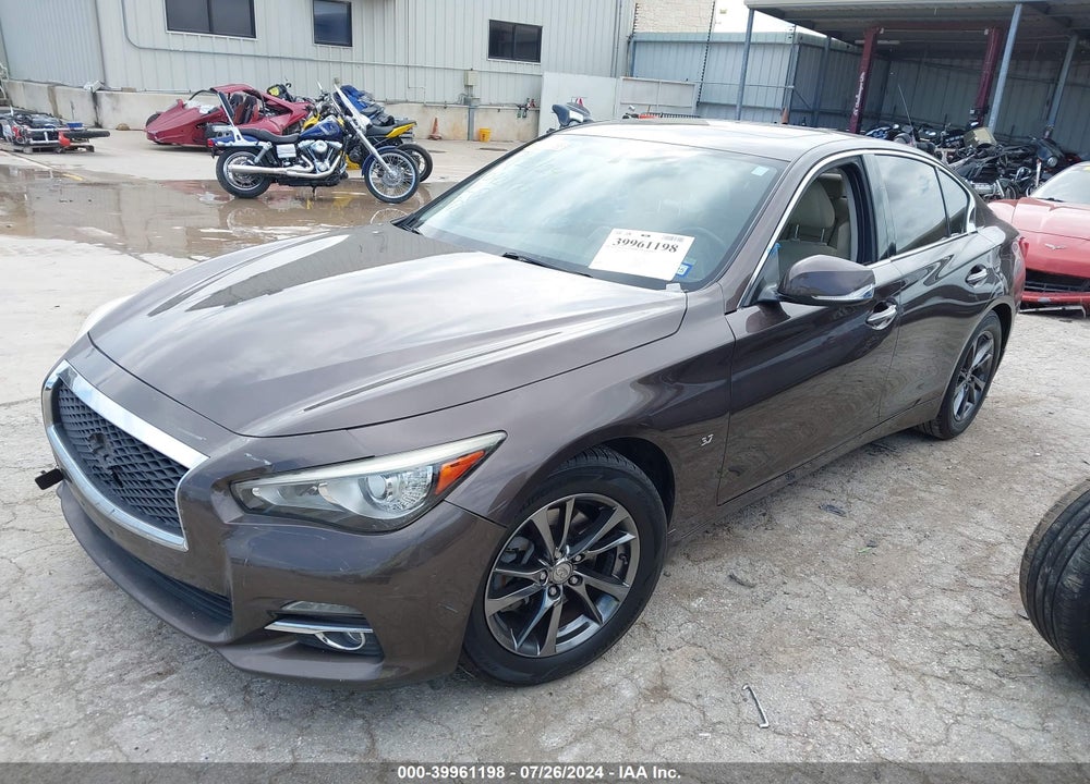 2015 INFINITI Q50 PREMIUM VIN: JN1BV7AR0FM397830