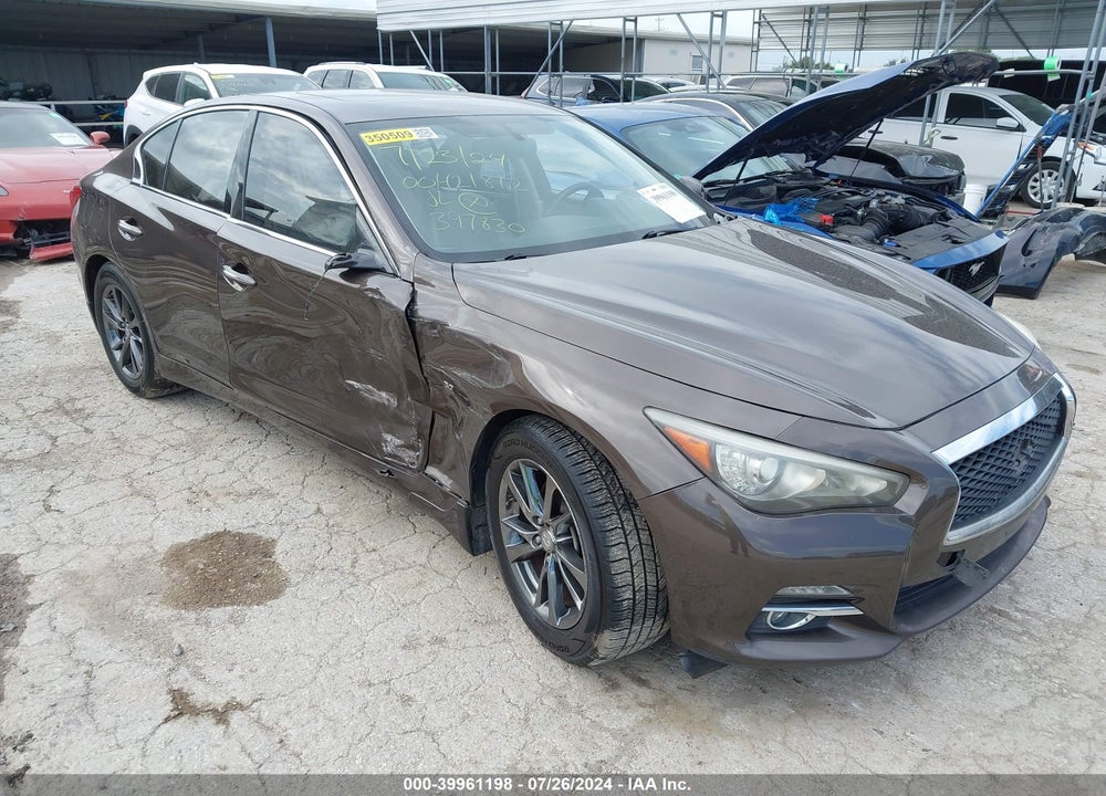 2015 INFINITI Q50 PREMIUM VIN: JN1BV7AR0FM397830