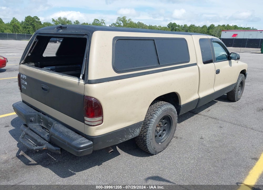 1998 DODGE DAKOTA SLT/SPORT VIN: 1B7GL22X1WS533953