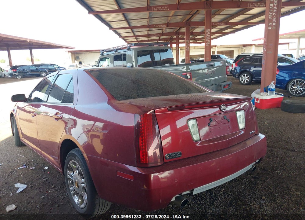 2007 CADILLAC STS V6 VIN: 1G6DW677370142426
