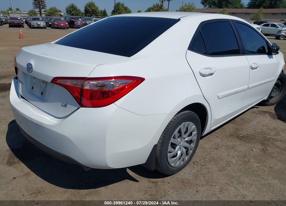 2018 TOYOTA COROLLA L/LE/SE/XLE/XSE VIN: 2T1BURHE8JC982563