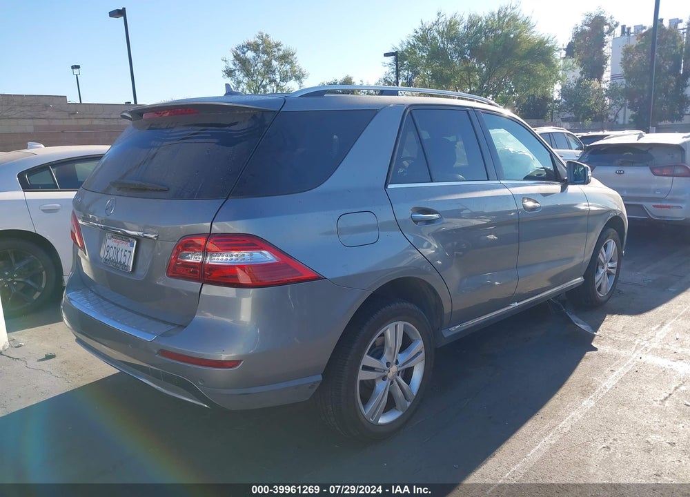 2013 MERCEDES-BENZ ML 350 VIN: 4JGDA5JB2DA266191