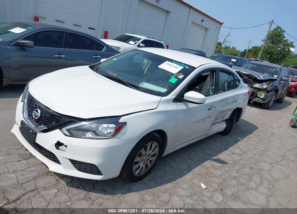 2016 NISSAN SENTRA VIN: 3N1AB7APXGY224852