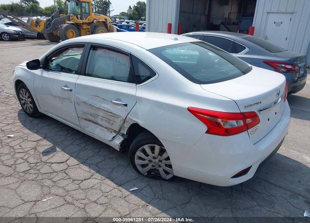 2016 NISSAN SENTRA VIN: 3N1AB7APXGY224852