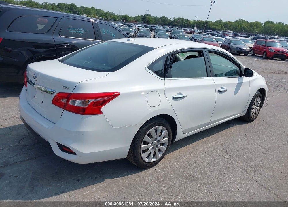 2016 NISSAN SENTRA VIN: 3N1AB7APXGY224852
