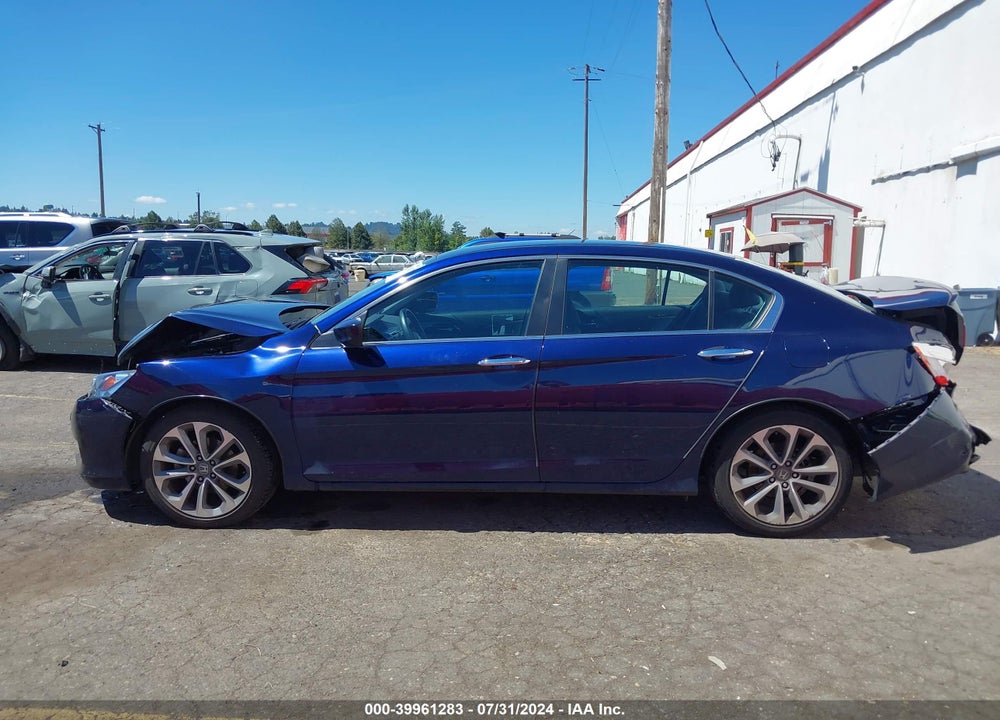 2013 HONDA ACCORD VIN: 1HGCR2F54DA243359