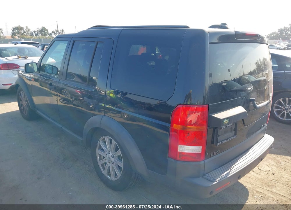 2008 LAND ROVER LR3 V8 SE VIN: SALAE25458A442560