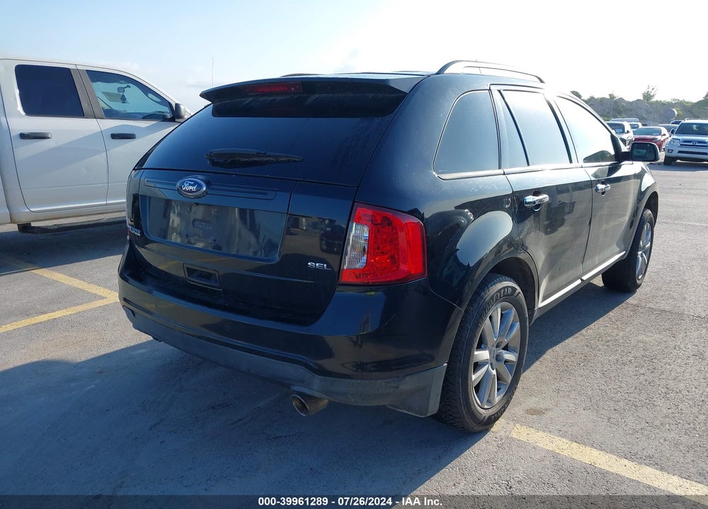 2011 FORD EDGE SEL VIN: 2FMDK3JC1BBB60522