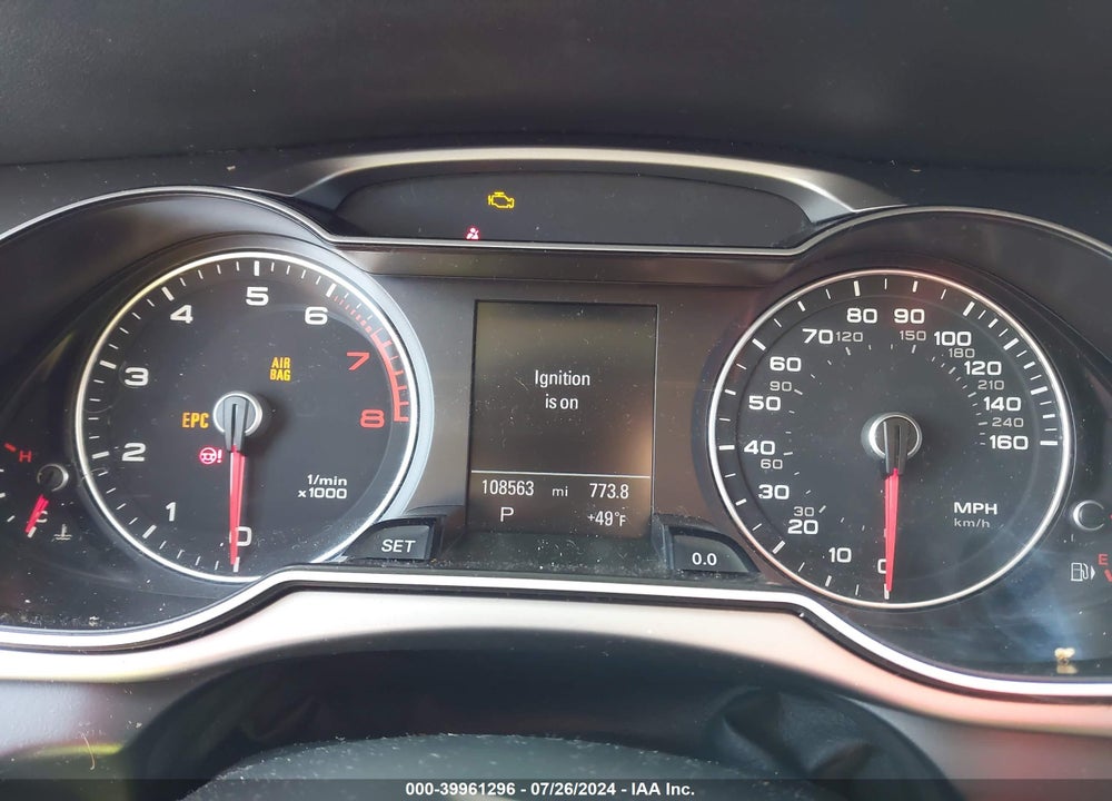 2013 AUDI A4 2.0T PREMIUM VIN: WAUFFAFL4DN006602
