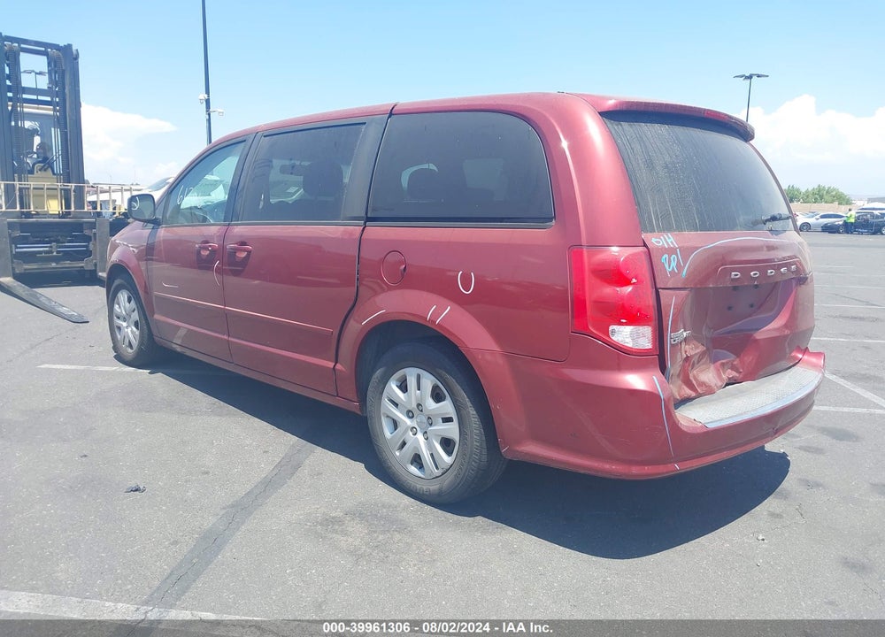 2014 DODGE GRAND CARAVAN SE VIN: 2C4RDGBG5ER276010