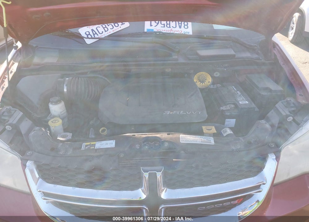 2014 DODGE GRAND CARAVAN SE VIN: 2C4RDGBG5ER276010