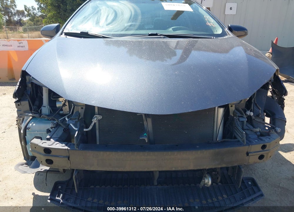 2016 TOYOTA COROLLA L VIN: 5YFBURHE3GP435483