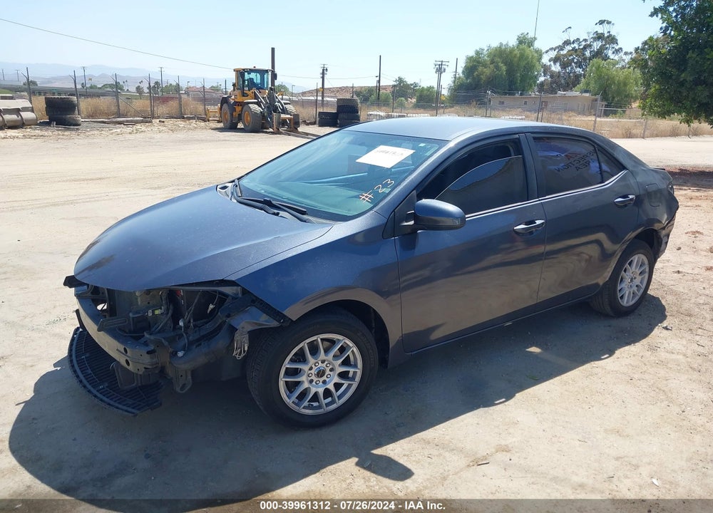 2016 TOYOTA COROLLA L VIN: 5YFBURHE3GP435483