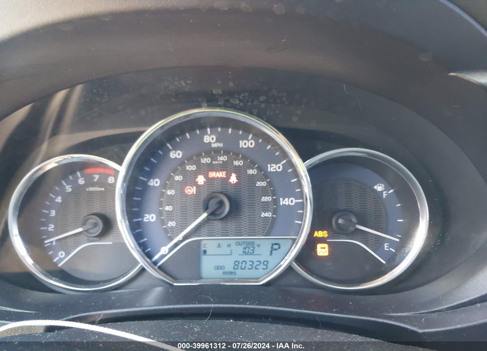 2016 TOYOTA COROLLA L VIN: 5YFBURHE3GP435483