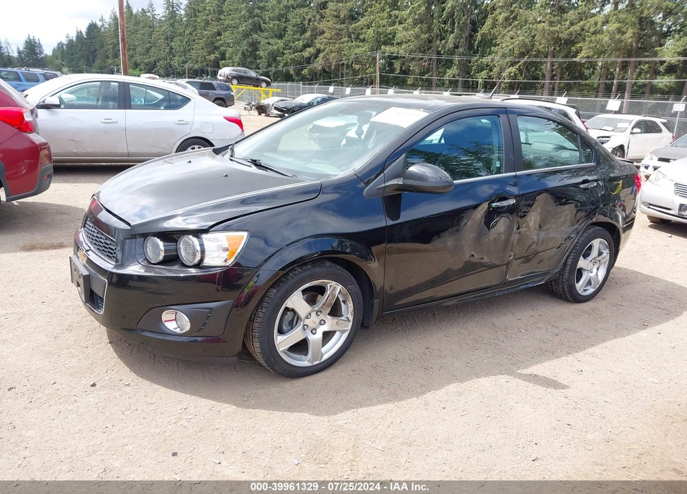 2012 CHEVROLET SONIC 2LZ VIN: 1G1JE5SB2C4196918