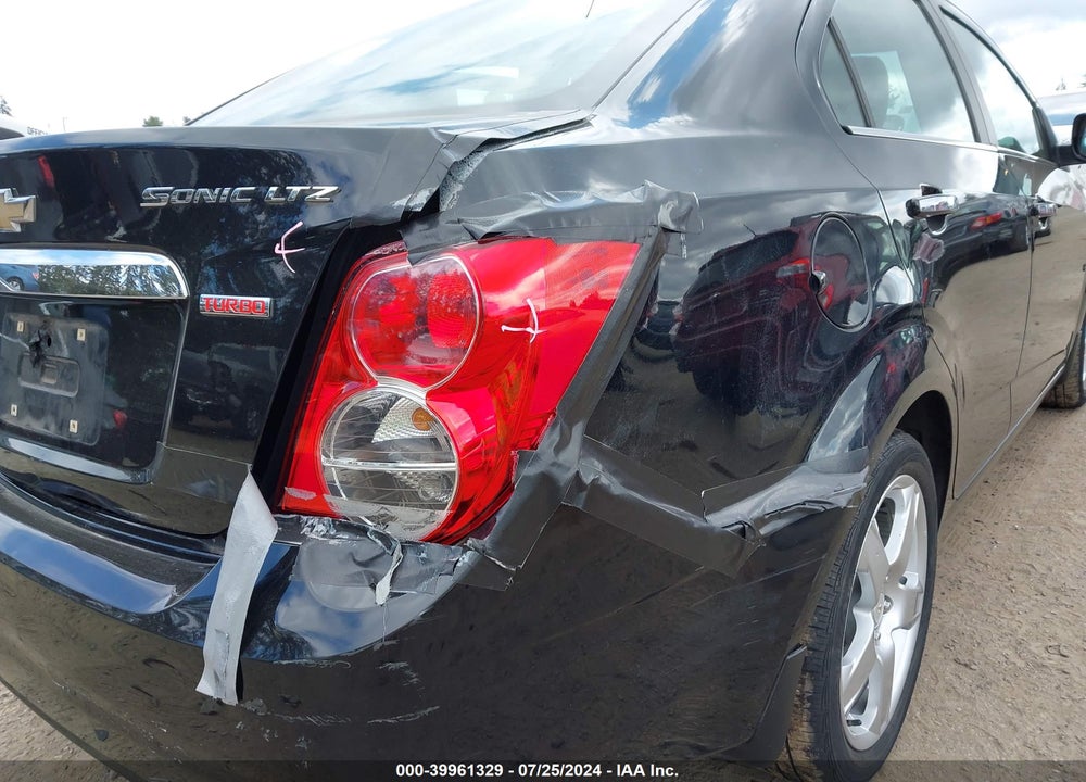 2012 CHEVROLET SONIC 2LZ VIN: 1G1JE5SB2C4196918