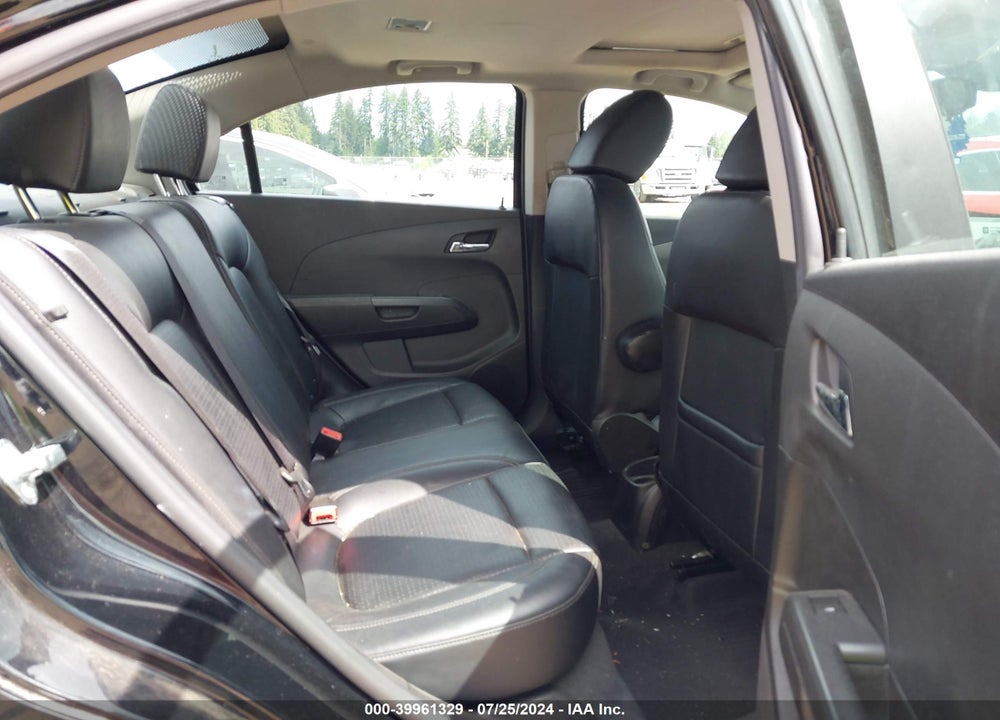 2012 CHEVROLET SONIC 2LZ VIN: 1G1JE5SB2C4196918