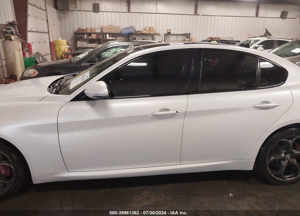 2019 ALFA ROMEO GIULIA TI SPORT AWD VIN: ZARFANBN0K7612390
