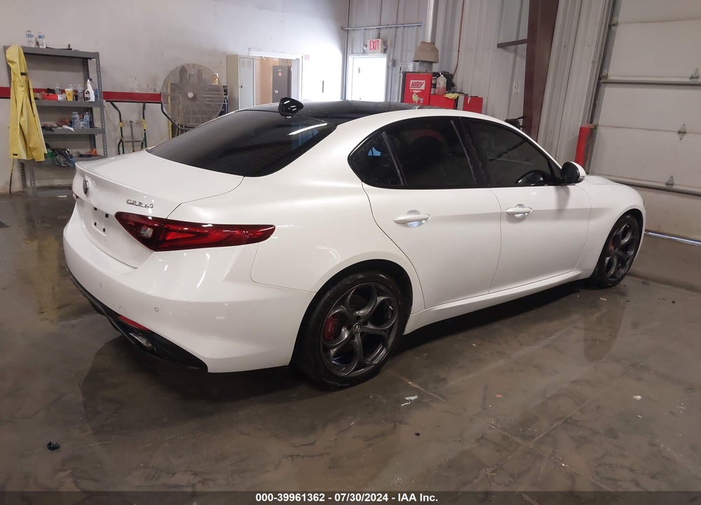 2019 ALFA ROMEO GIULIA TI SPORT AWD VIN: ZARFANBN0K7612390