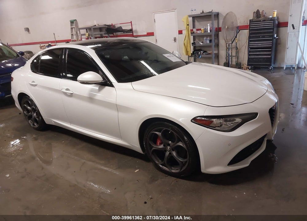 2019 ALFA ROMEO GIULIA TI SPORT AWD VIN: ZARFANBN0K7612390