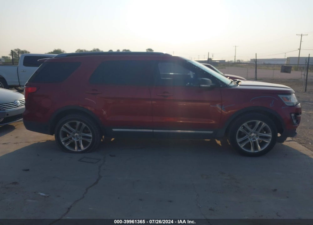 2017 FORD EXPLORER XLT VIN: 1FM5K7D8XHGD85462