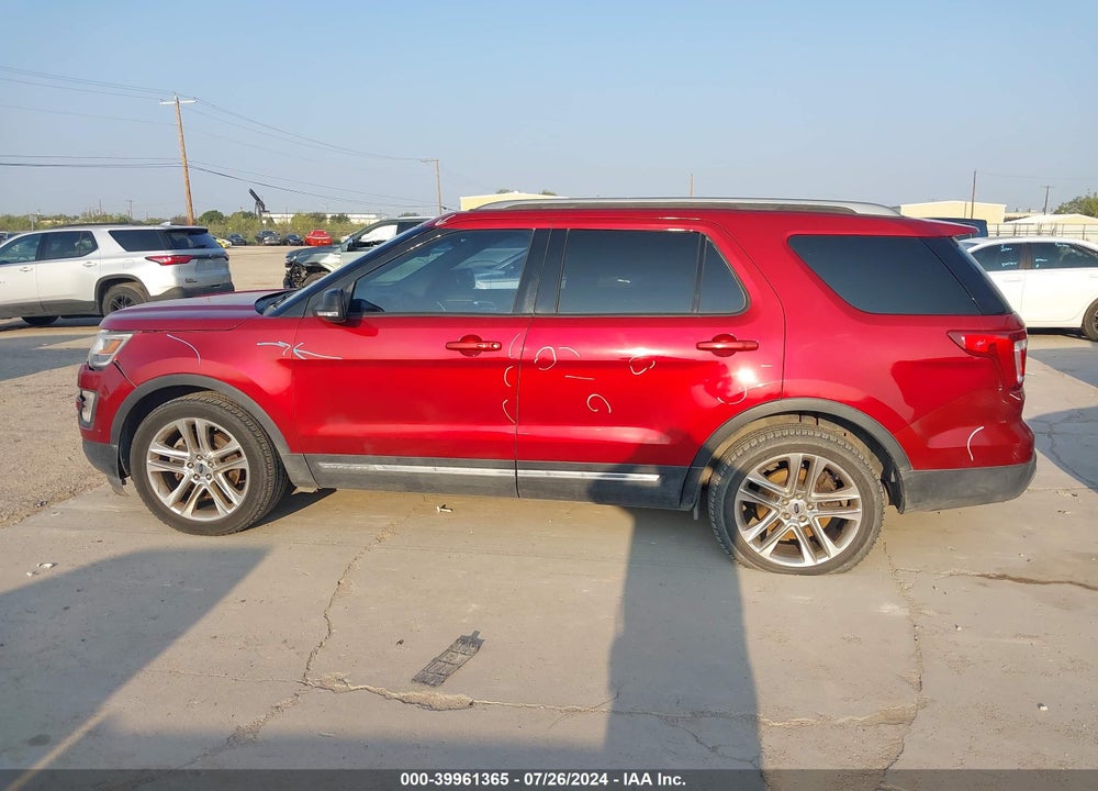 2017 FORD EXPLORER XLT VIN: 1FM5K7D8XHGD85462