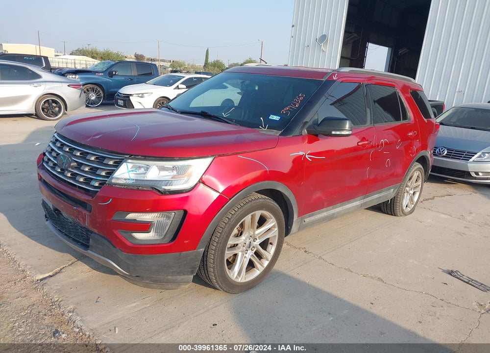 2017 FORD EXPLORER XLT VIN: 1FM5K7D8XHGD85462