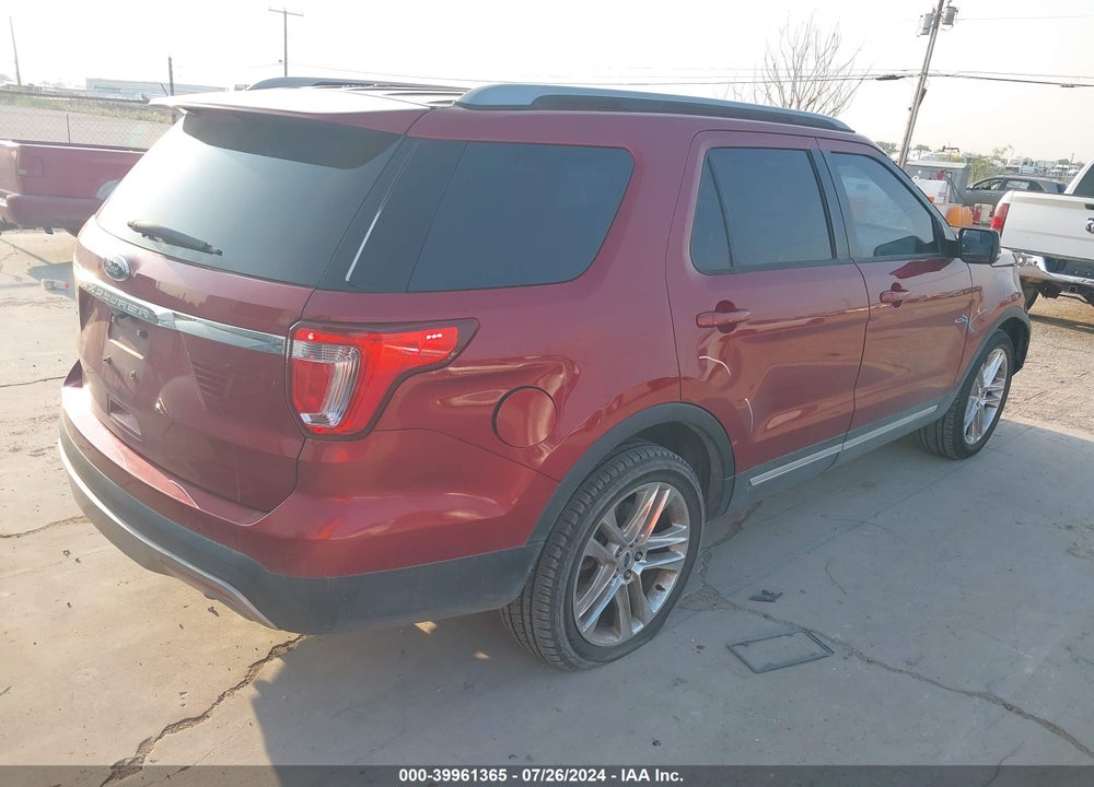 2017 FORD EXPLORER XLT VIN: 1FM5K7D8XHGD85462