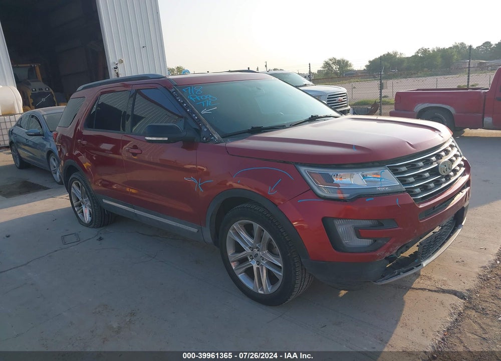 2017 FORD EXPLORER XLT VIN: 1FM5K7D8XHGD85462