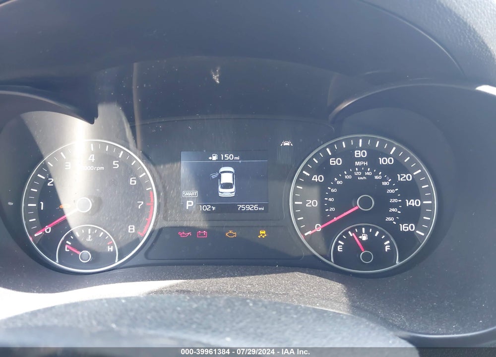 2019 KIA OPTIMA EX VIN: 5XXGU4L19KG312043