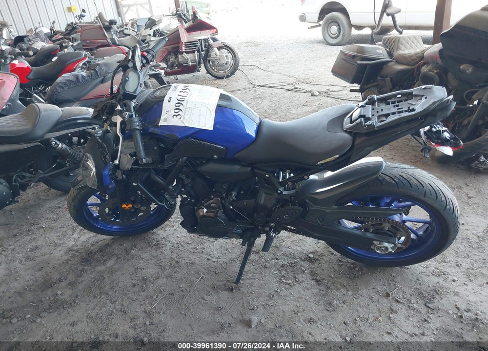 2018 YAMAHA MT07 C VIN: JYARM27Y2JA000477