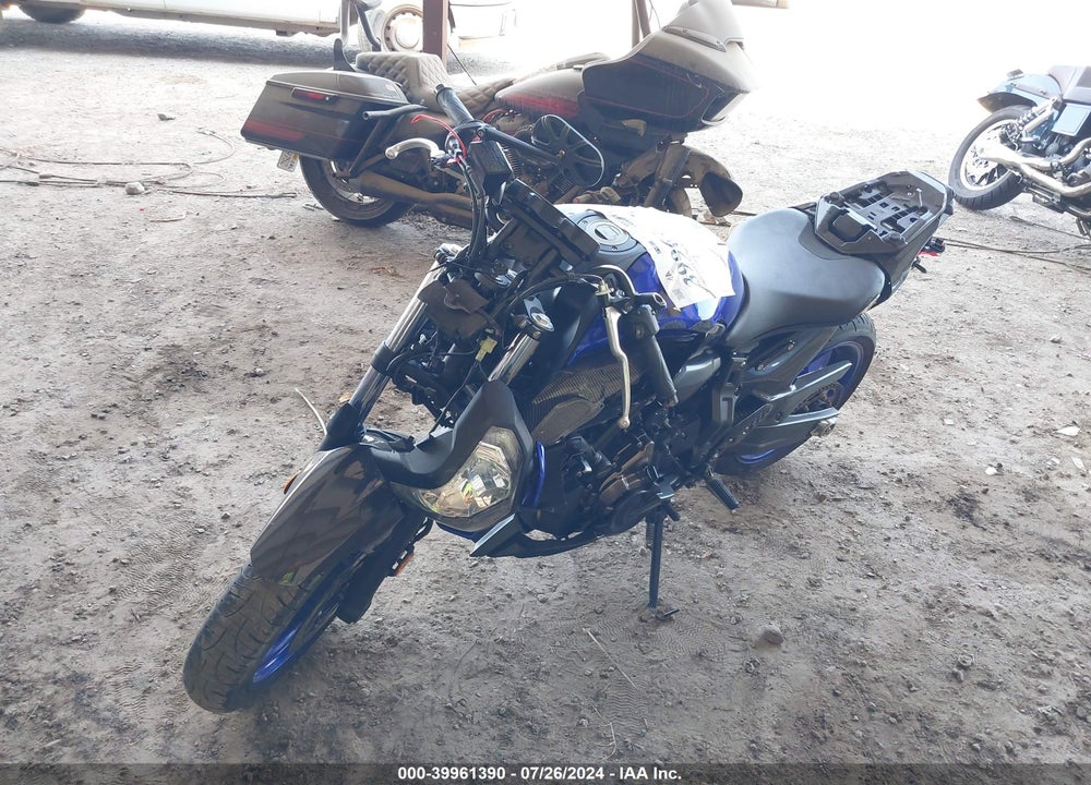 2018 YAMAHA MT07 C VIN: JYARM27Y2JA000477