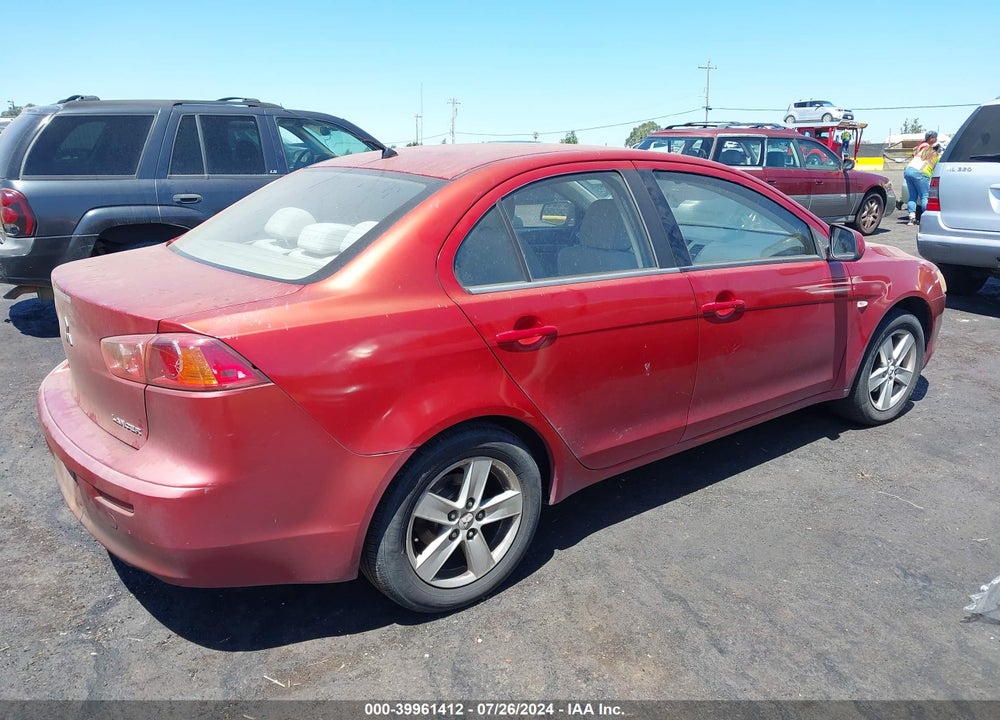 2009 MITSUBISHI LANCER ES/ES SPORT VIN: JA3AU26U89U005918