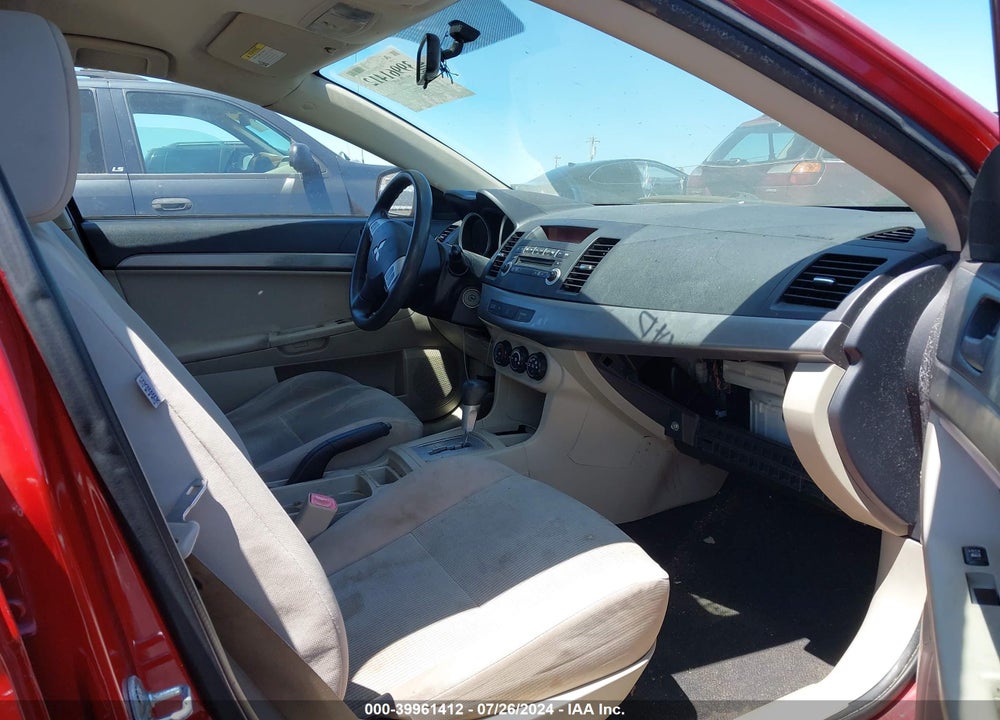2009 MITSUBISHI LANCER ES/ES SPORT VIN: JA3AU26U89U005918