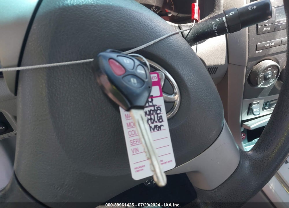 2011 TOYOTA COROLLA LE VIN: JTDBU4EE0B9163917