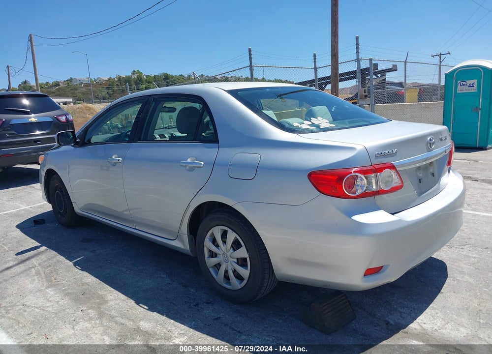 2011 TOYOTA COROLLA LE VIN: JTDBU4EE0B9163917