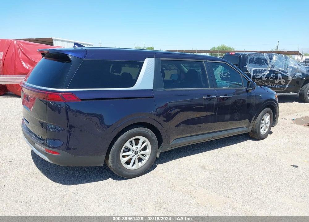 2024 KIA CARNIVAL MPV LX SEAT PACKAGE VIN: KNDNB4H38R6376610
