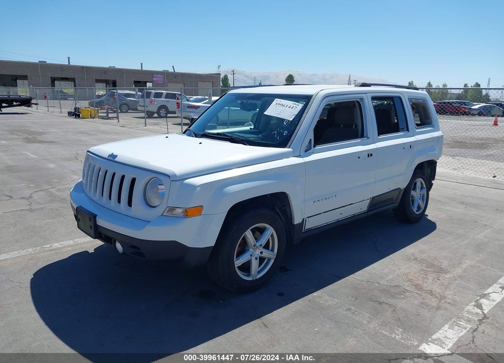2014 JEEP PATRIOT SPORT VIN: 1C4NJPBA3ED589000