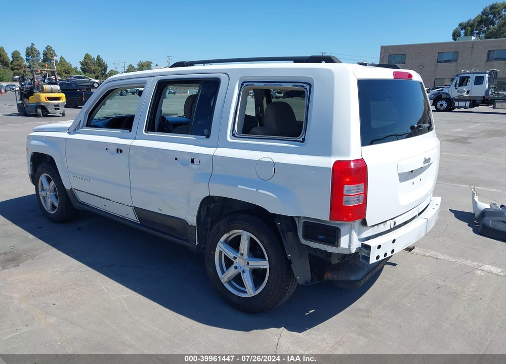 2014 JEEP PATRIOT SPORT VIN: 1C4NJPBA3ED589000