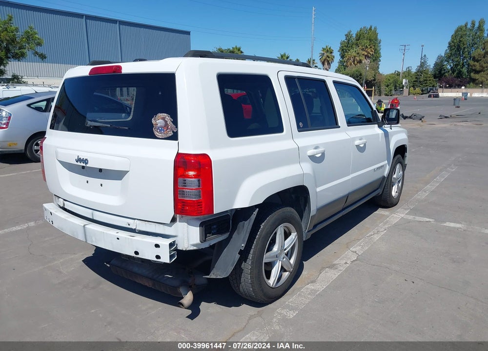 2014 JEEP PATRIOT SPORT VIN: 1C4NJPBA3ED589000