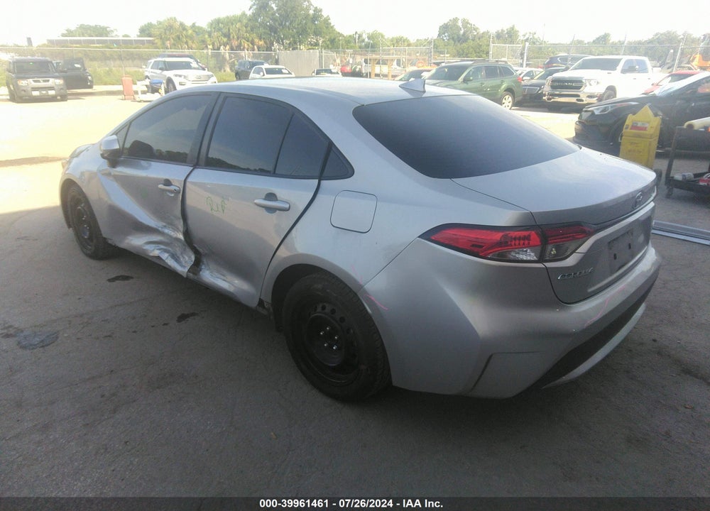 2020 TOYOTA COROLLA LE VIN: JTDEPRAE9LJ021542
