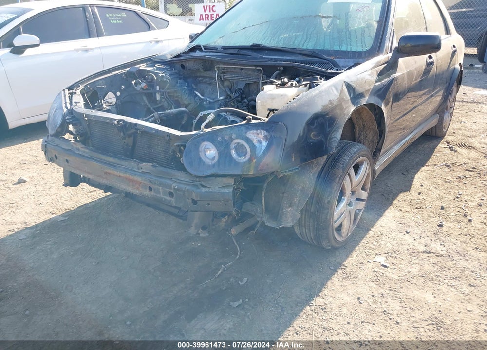 2005 SUBARU IMPREZA WRX VIN: JF1GG29695G800880