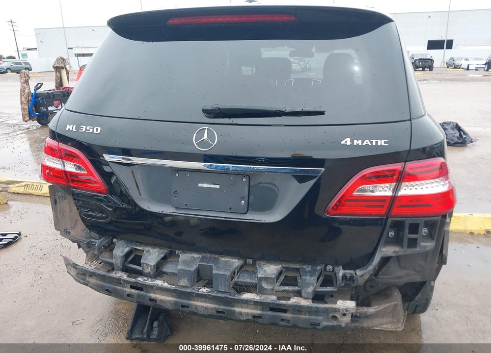 2015 MERCEDES-BENZ ML 350 4MATIC VIN: 4JGDA5HB8FA597169