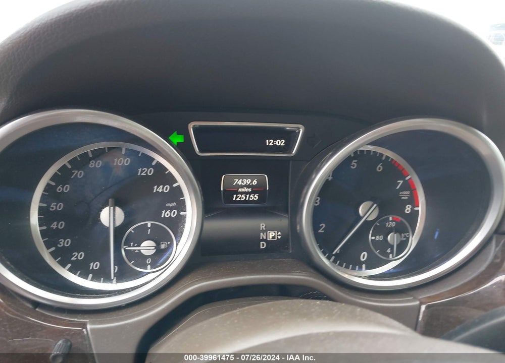 2015 MERCEDES-BENZ ML 350 4MATIC VIN: 4JGDA5HB8FA597169