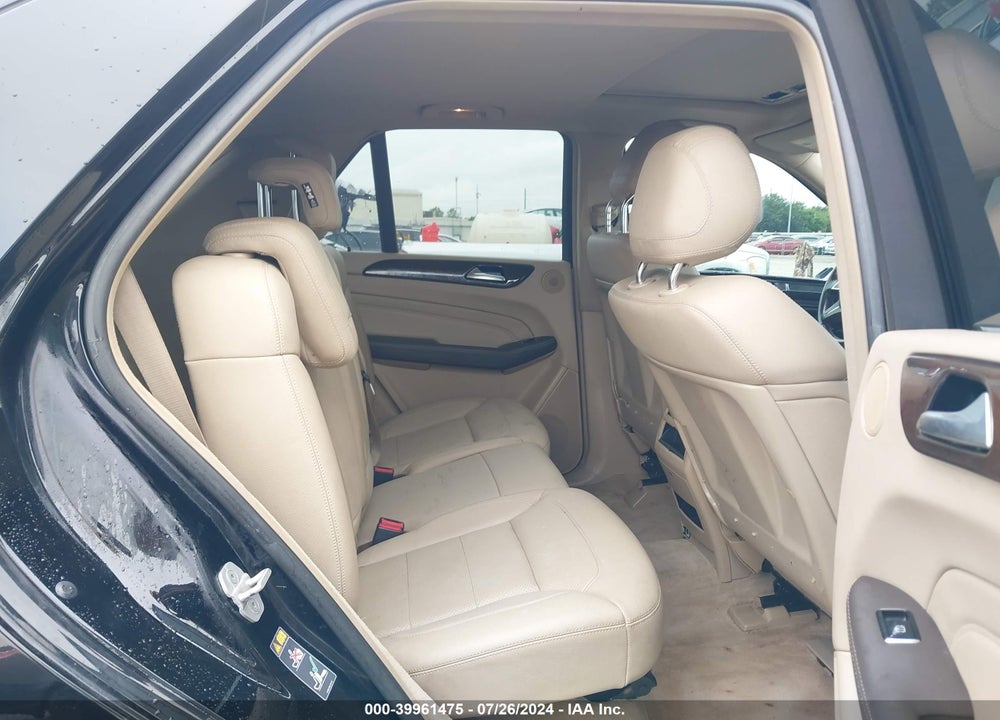 2015 MERCEDES-BENZ ML 350 4MATIC VIN: 4JGDA5HB8FA597169