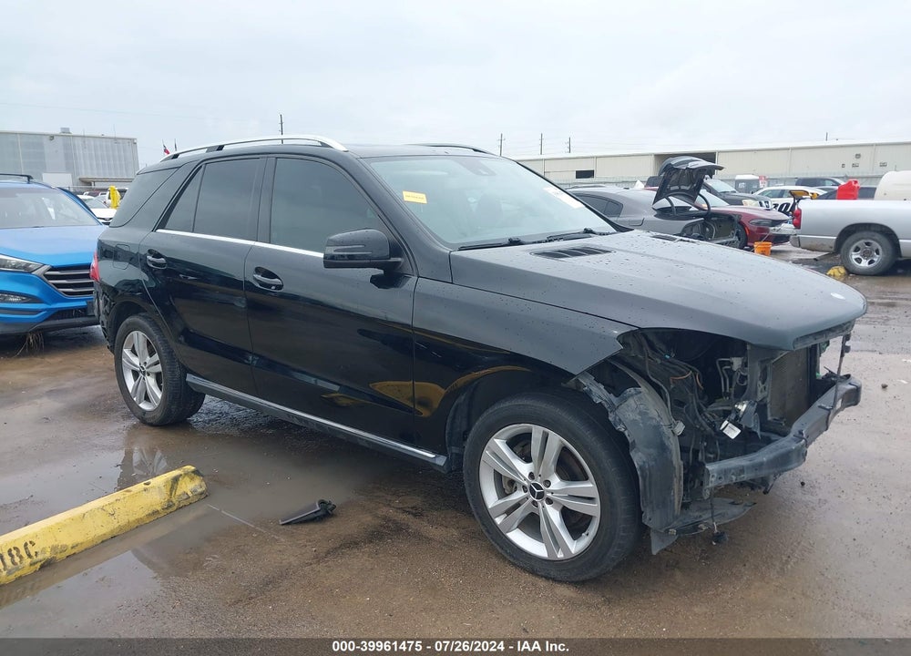 2015 MERCEDES-BENZ ML 350 4MATIC VIN: 4JGDA5HB8FA597169