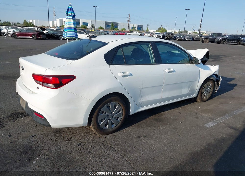 2020 KIA RIO S VIN: 3KPA24AD6LE273060